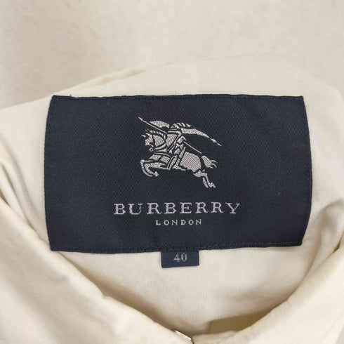 バーバリーロンドン BURBERRY LONDON アームベルト ショートステンカラーコート メンズ 40