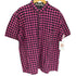ステューシー Stussy 00S Worldwide バッファローチェック 切替カラー コットン フランネル S//S シャツ メンズ import:L