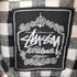 ステューシー Stussy 00S Worldwide バッファローチェック 切替カラー コットン フランネル S//S シャツ メンズ import:L