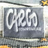 CARGO 総柄 ボーダー モックネック Tシャツ メンズ JPN:M