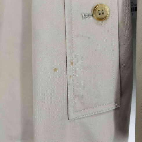 バーバリーズ BURBERRYS MADE IN ENGLAND 裏地ノバチェック ステンカラーコート メンズ 38SHORT