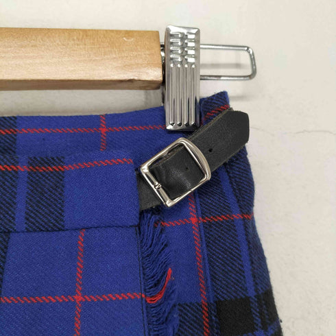 オニールオブダブリン ONEIL OF DUBLIN HARRISS別注 チェック柄ウールラップスカート MADE IN IRELAND レディース