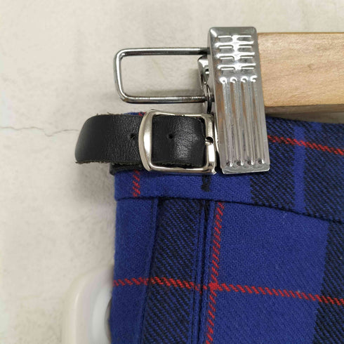 オニールオブダブリン ONEIL OF DUBLIN HARRISS別注 チェック柄ウールラップスカート MADE IN IRELAND レディース