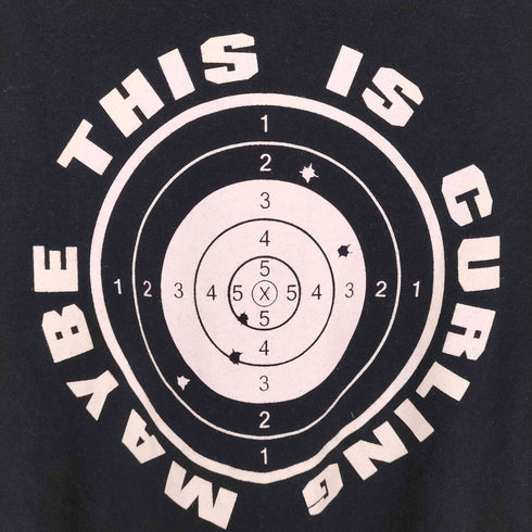 MAYBE THIS IS CURLING プリントTシャツ メンズ