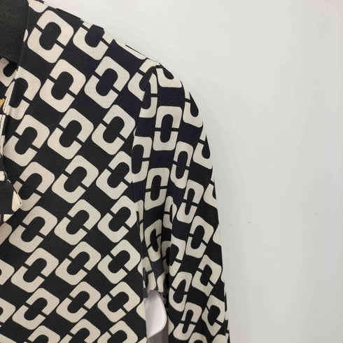 ダイアンフォンファステンバーグ DIANE VON FURSTENBERG 総柄シルクスキッパーカットソー レディース JPN:4
