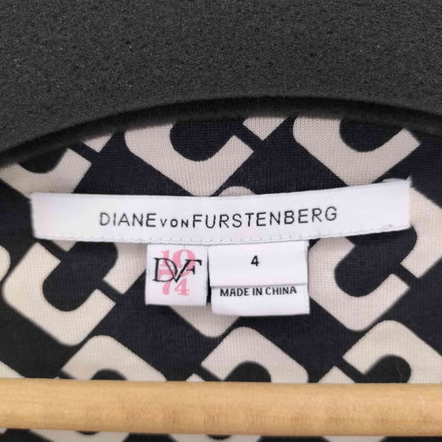 ダイアンフォンファステンバーグ DIANE VON FURSTENBERG 総柄シルクスキッパーカットソー レディース JPN:4