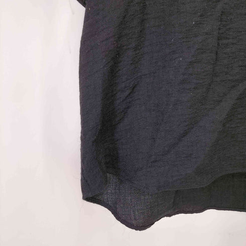 ノーブル Noble 24SS ファジーリネンラッフルブラウス レディース FREE