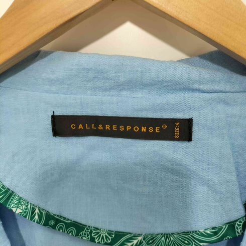 コールアンドレスポンス CALL&RESPONSE コットンリネン テーラードジャケット メンズ 4