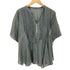 ドレステリア DRESSTERIOR 24SS コットン シルク フレアスリーブ ブラウス レディース JPN:38