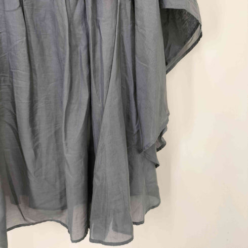 ドレステリア DRESSTERIOR 24SS コットン シルク フレアスリーブ ブラウス レディース JPN:38