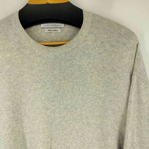 トゥモローランドトリコ TOMORROWLAND tricot ベーシックコットン クルーネックニット メンズ JPN:L