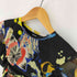 デシグアル Desigual 21SS アーティ花柄プリントとギャザーデザインのレディーススリムTシャツ レディース JPN:M