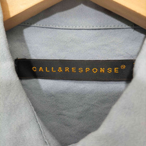 コールアンドレスポンス CALL&RESPONSE ブロードワークシャツ メンズ 1