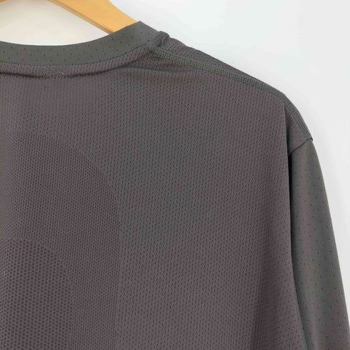 ナイキアンダーカバーギャクソウ NIKE UNDERCOVER GYAKUSOU ロゴプリント メッシュ ロングスリーブTシャツ メンズ import:L