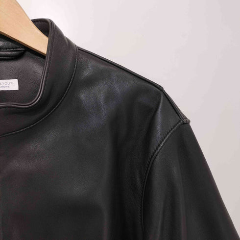 ビューティーアンドユースユナイテッドアローズ BEAUTY & YOUTH UNITED ARROWS 22AW BY シープ シングル ライダースジャケット メンズ JPN:L