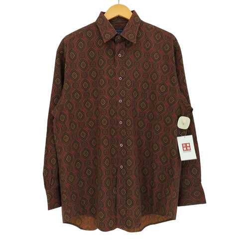 FRIDAYS CLUETT レーヨン混 ペイズリーシャツ メンズ import:M