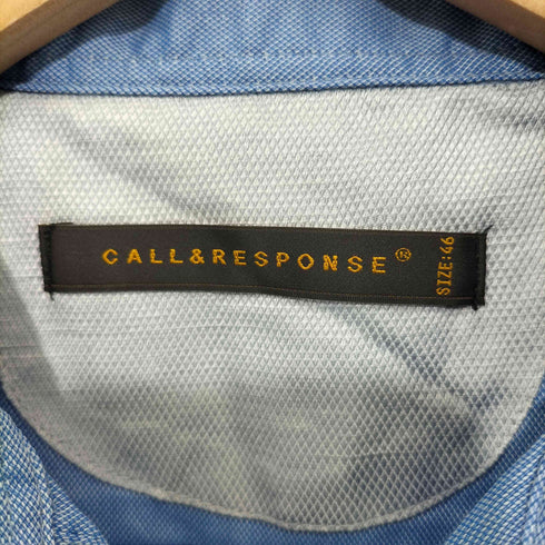コールアンドレスポンス CALL&RESPONSE ポケットデザイン半袖シャツ メンズ 1