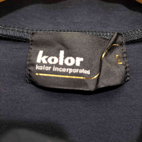 カラー kolor 22SS ショートスリーブ 変形ネックカットソー メンズ JPN:2
