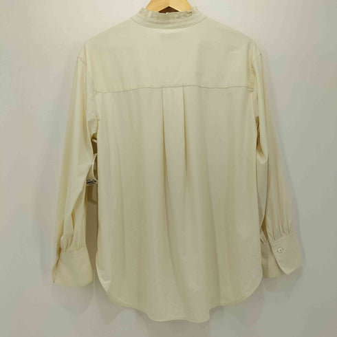 ユナイテッドアローズグリーンレーベルリラクシング UNITED ARROWS green label relaxing フリル ネック ギャザー ブラウス レディース FREE