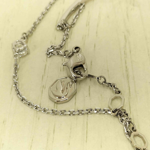 スワロフスキー SWAROVSKI M1D ロゴ刻印 Hyperbola Bangle ハイパーボラ バングル インフィニティ レディース