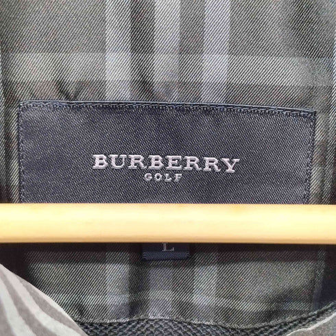 バーバリーゴルフ BURBERRY GOLF ノバチェック ボックスフィット ジップアップブルゾン メンズ import:L