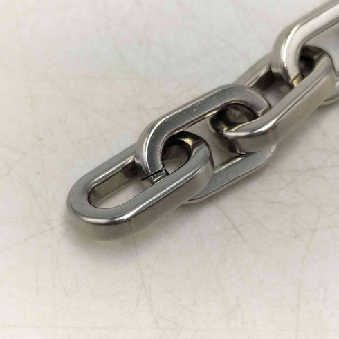 エンポリオアルマーニ EMPORIO ARMANI シルバートーン ステンレス スチール チェーン ブレスレット アクセサリー メンズ