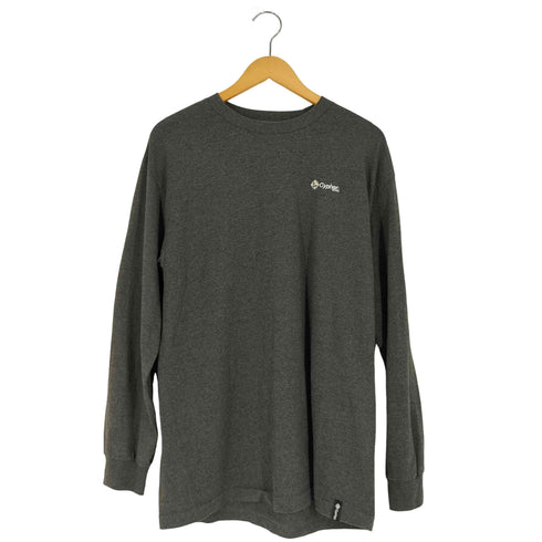 CYPHERCODE ロゴ刺繍 ロングスリーブTシャツ メンズ import:L