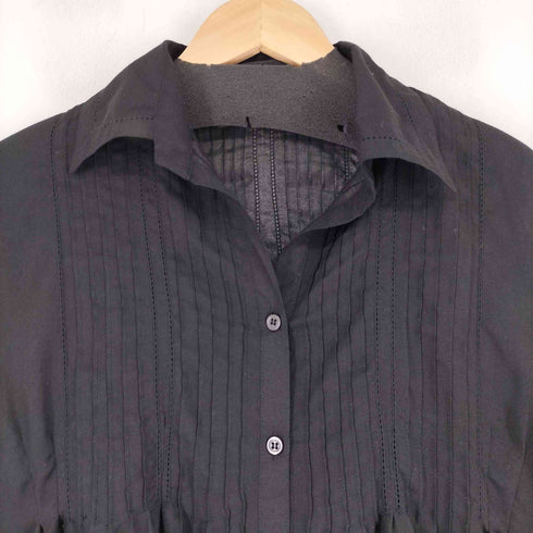 ARCHE プリーツデザインシアー L/S シャツ レディース JPN:L