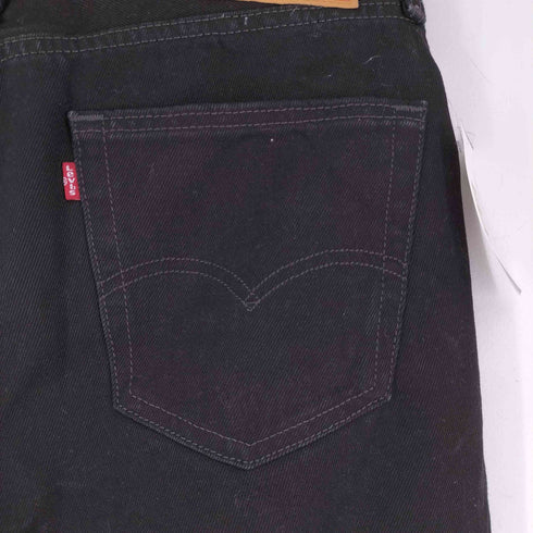リーバイス Levis 550 RELAXED FIT ブラックデニムパンツ メンズ 34×30