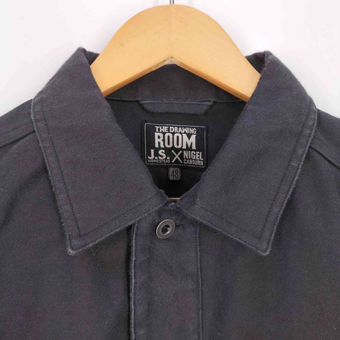 ジャーナルスタンダードホームステッド JOURNAL STANDARD J.S HOMESTEAD THE DRAWING ROOM DUNGAREE UTILITY JACKET ダンガリー ユーティリティ ジャケット メンズ 48
