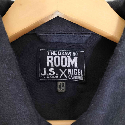 ジャーナルスタンダードホームステッド JOURNAL STANDARD J.S HOMESTEAD THE DRAWING ROOM DUNGAREE UTILITY JACKET ダンガリー ユーティリティ ジャケット メンズ 48