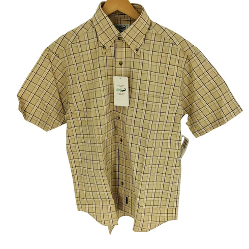 クロコダイル crocodile チェック柄 B.D S/S シャツ メンズ import:M