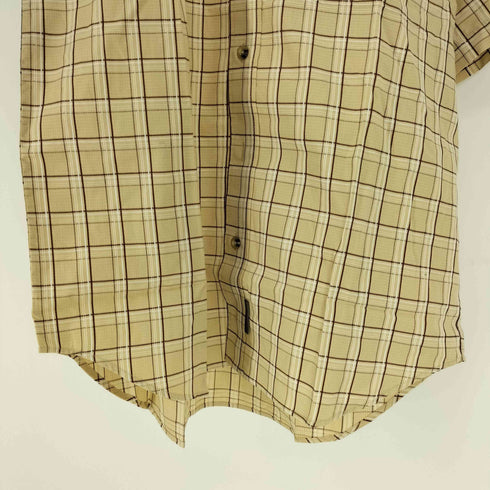 クロコダイル crocodile チェック柄 B.D S/S シャツ メンズ import:M