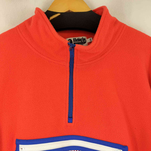 アベイシングエイプ A BATHING APE ハーフジップフリースプルオーバー メンズ 2XL