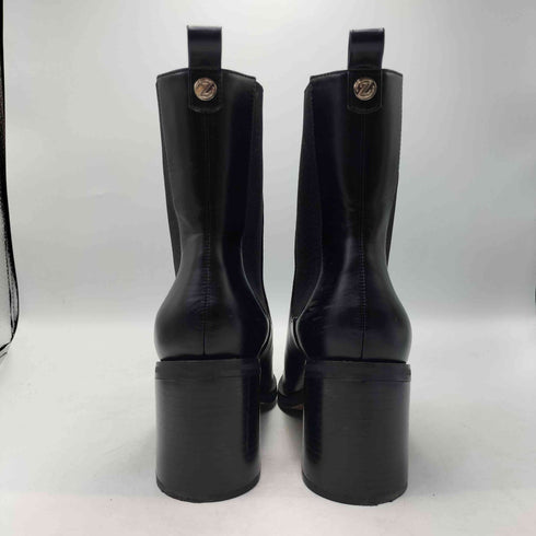 ザラ ZARA WIDE HEELED STRETCH ANKLE BOOTS ワイド ヒール ストレッチ アンクル ブーツ メンズ EUR:40