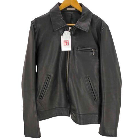 リーバイス Levis PReMIUM レザー シングル ライダーズ ブルゾン メンズ JPN:L