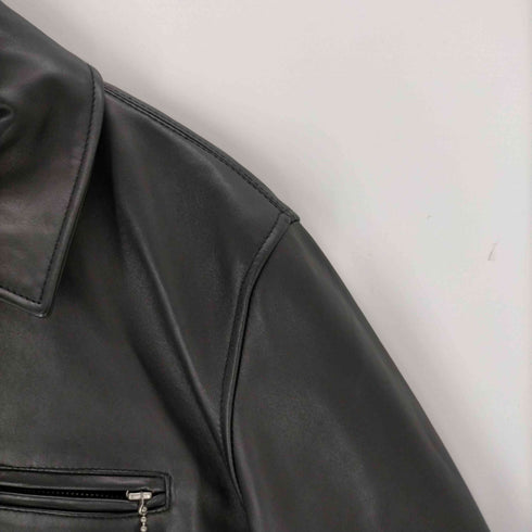 リーバイス Levis PReMIUM レザー シングル ライダーズ ブルゾン メンズ JPN:L