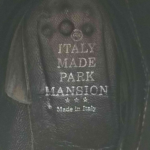 イタリーメイドパークマンション ITALY MADE PARK MANSION イタリア製 レザー ロングブーツ レディース 36