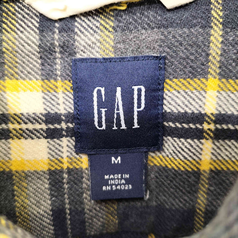 ギャップ Gap 00S RELAXED フランネルシャツ メンズ M