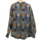 パパス papas ブロックチェック ボタンダウン L/S ネルシャツ メンズ 52
