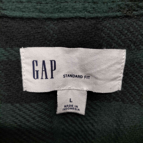ギャップ Gap STANDARD FIT フランネルシャツ メンズ L