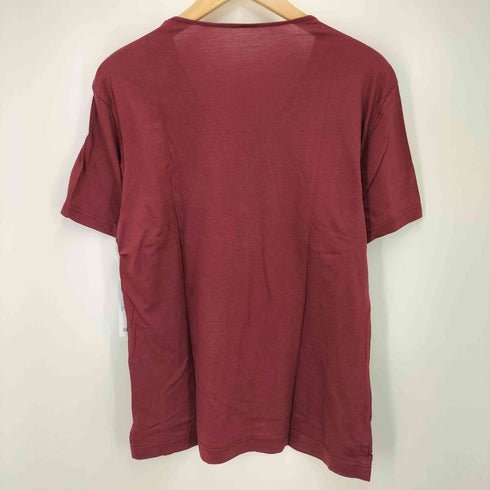 エポカウォモ Epoca uomo スパンコール デザイン フェイクレイヤード S/S カットソー Y2K メンズ EUR:48
