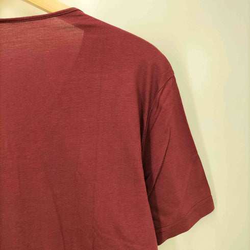 エポカウォモ Epoca uomo スパンコール デザイン フェイクレイヤード S/S カットソー Y2K メンズ EUR:48