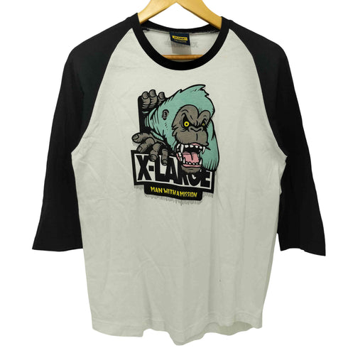 エクストララージ XLARGE バンドコラボ ラグランスリーブTシャツ レディース M