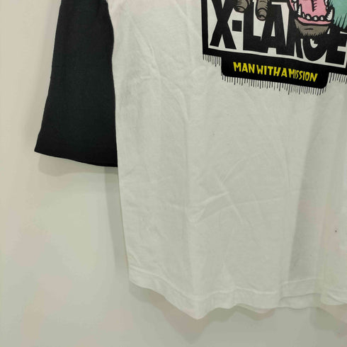 エクストララージ XLARGE バンドコラボ ラグランスリーブTシャツ レディース M