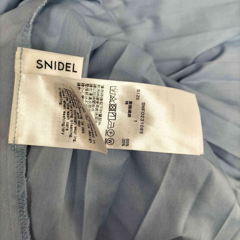 スナイデル snidel 23SS Sustaina ボウタイ シャツ ワンピース レディース JPN:1