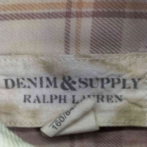 デニムアンドサプライ ラルフローレン DENIM & SUPPLY RALPH LAUREN チェック L/S シャツ レディース import:S
