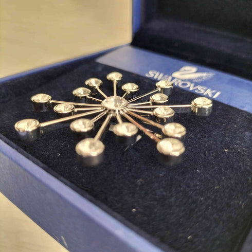 スワロフスキー SWAROVSKI クリスタルピンズ レディース