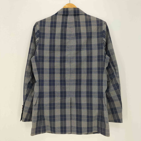 メゾンキツネ MAISON KITSUNE SUBALPINO フランス製 チェック柄 3B テーラードジャケット メンズ 44