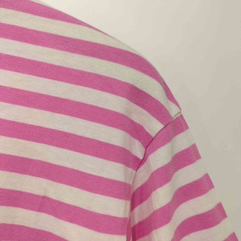 ポロバイラルフローレン Polo by RALPH LAUREN CUSTOM FIT ポニー刺繍 ボーダー ポロシャツ レディース M